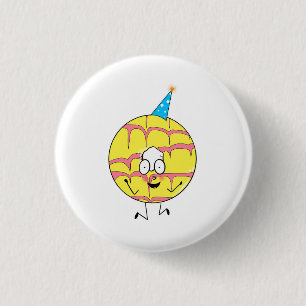 Macaron Rond 2,50 Cm anneau de fête, thème cookie amusant