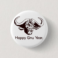 Année heureuse de gnou