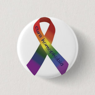 Macaron Rond 2,50 Cm anti homofobia