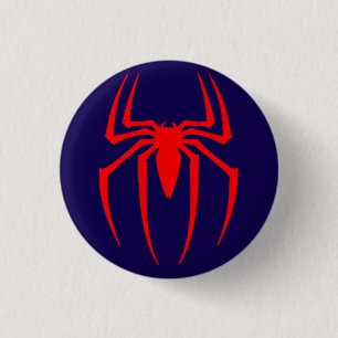 Macaron Rond 2,50 Cm Araignée rouge Insect-63201