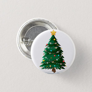 Macaron Rond 2,50 Cm Arbre de Noël