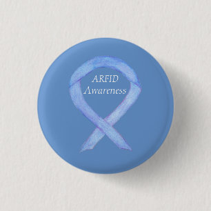 Macaron Rond 2,50 Cm ARFID (Trouble alimentaire) Sensibilisation Épine
