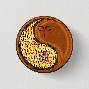 Macaron Rond 2,50 Cm Aries & Wood Rooster