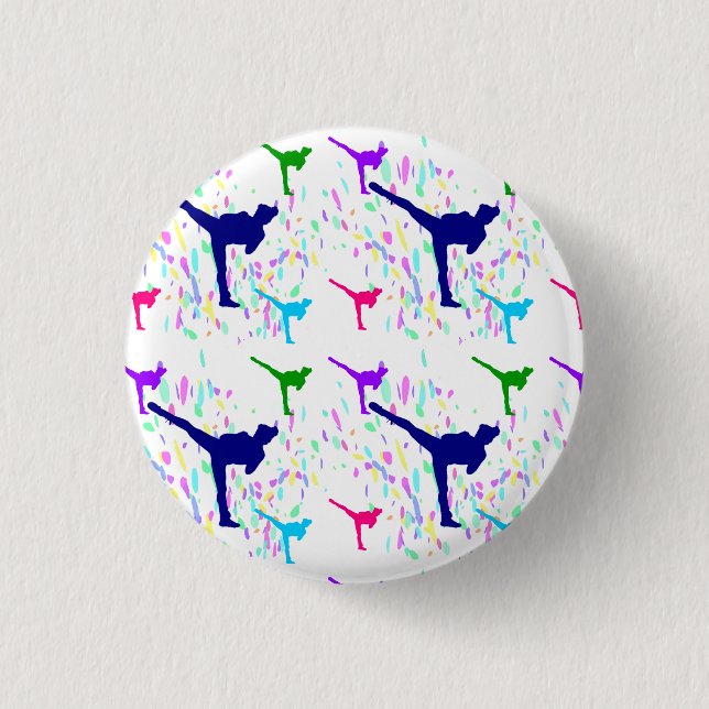 MACARON ROND 2,50 CM ARTS MARTIAUX - JUDO (Devant)