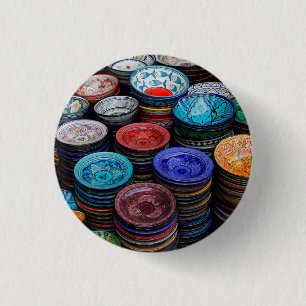 Macaron Rond 2,50 Cm Assiettes marocaines au marché