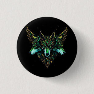 Macaron Rond 2,50 Cm Astral Wolves