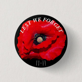 MACARON ROND 2,50 CM AU CAS OÙ NOUS OUBLIONS POPPY LE 11 NOVEMBRE