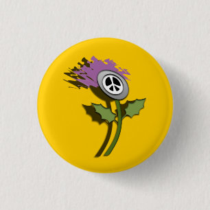 Macaron Rond 2,50 Cm Aucune bande dessinée écossaise Pinback de chard