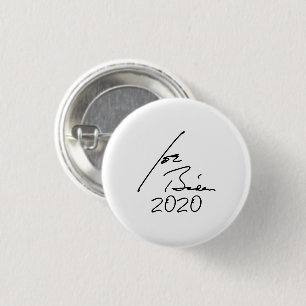 Macaron Rond 2,50 Cm Autographe JOE BIDEN 2020