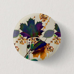 Macaron Rond 2,50 Cm Autumn Leaves Royal Colors