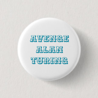 Macaron Rond 2,50 Cm Avenge Alan Turing