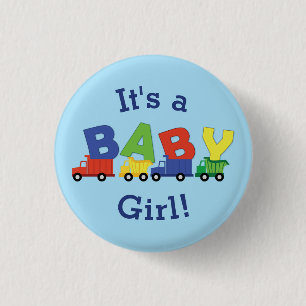 Macaron Rond 2,50 Cm Baby shower de camions
