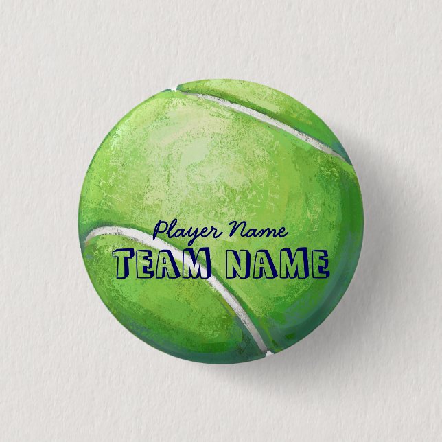 Macaron Rond 2,50 Cm Ball de tennis (Devant)