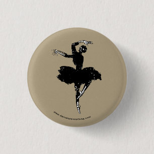 Macaron Rond 2,50 Cm ballerine squelettique