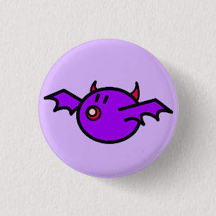 Macaron Rond 2,50 Cm Batte violette