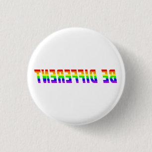 Macaron Rond 2,50 Cm Be   LGBTQ+ Pride 