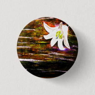 Macaron Rond 2,50 Cm Beau bouton Flower