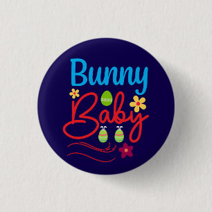 Macaron Rond 2,50 Cm Bébé lapin-62342