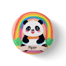 Bébé mignon Panda arc-en-ciel