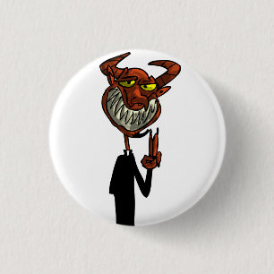 Macaron Rond 2,50 Cm Beelzebub de révérend
