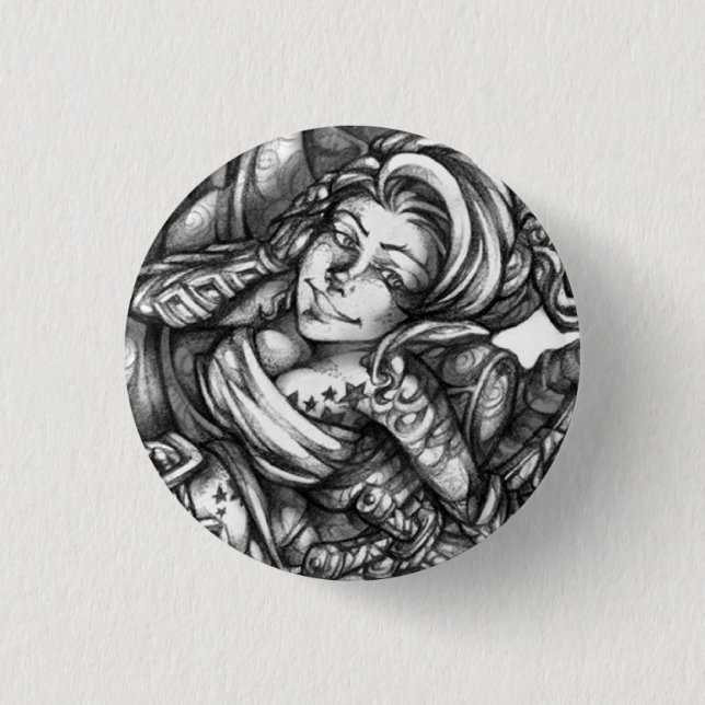 Macaron Rond 2,50 Cm BeetleRider (Devant)