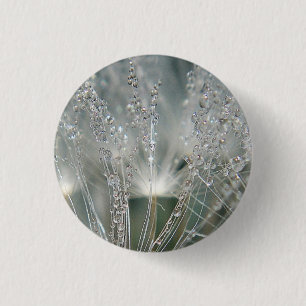Macaron Rond 2,50 Cm Belles gouttelettes d'eau