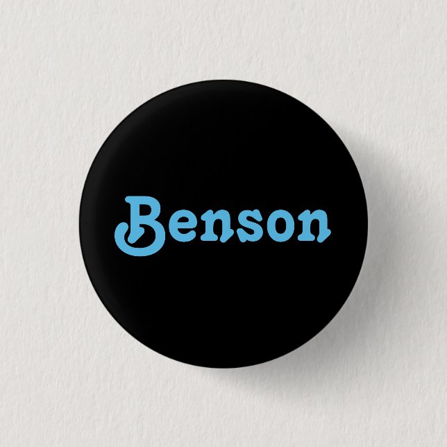 Macaron Rond 2,50 Cm Benson Bouton (Devant)
