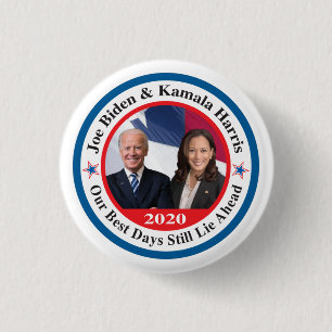 Macaron Rond 2,50 Cm biden Harris campaign stuff