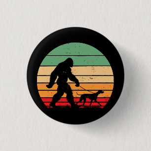 Macaron Rond 2,50 Cm Bigfoot Marche Chien Pointer Allemand Poil Court V