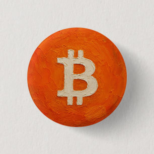 Macaron Rond 2,50 Cm Bitcoin Standard (Huile, Style: 3)