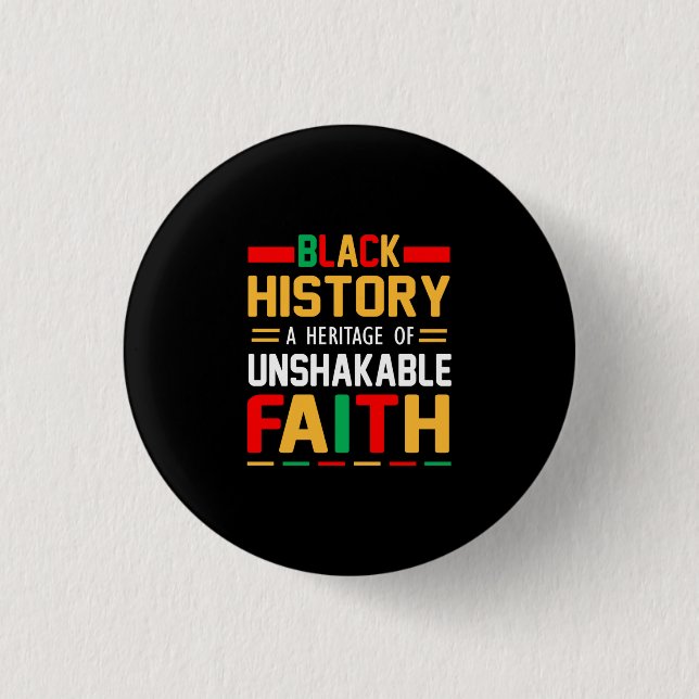 Macaron Rond 2,50 Cm Black History A (Devant)