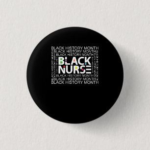 Macaron Rond 2,50 Cm Black Nurse Black History Month (2)