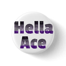 Blanc de bouton d'as de Hella