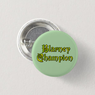 Macaron Rond 2,50 Cm Blarney Champion vert petit bouton