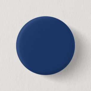 Macaron Rond 2,50 Cm Bleu de cobalt radiant. Couleur élégante et tendan