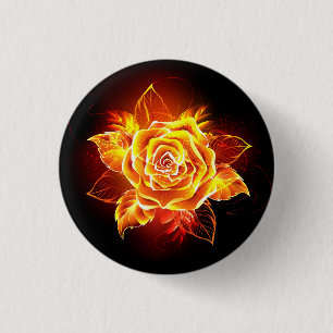 Macaron Rond 2,50 Cm Blooming Fire Rose