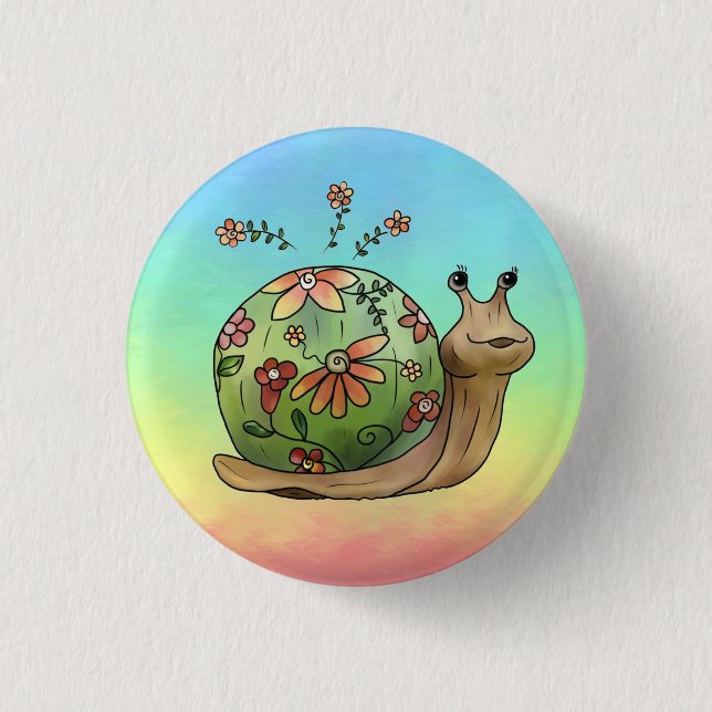 Macaron Rond 2,50 Cm Blumenschnecke (Devant)