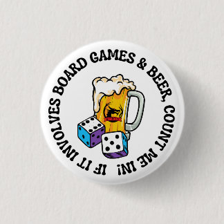 Macaron Rond 2,50 Cm Board Games and Beer