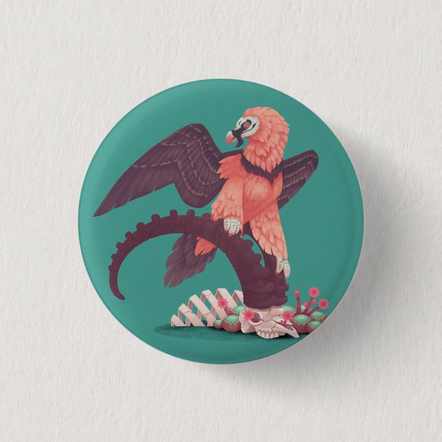 Macaron Rond 2,50 Cm Bone King (Devant)