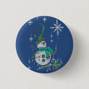 Macaron Rond 2,50 Cm Bonhomme de fantaisie