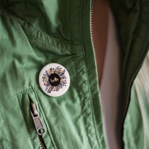 Macaron Rond 2,50 Cm Bonjour automne