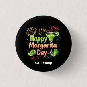 Macaron Rond 2,50 Cm Bonne fête nationale de Margarita