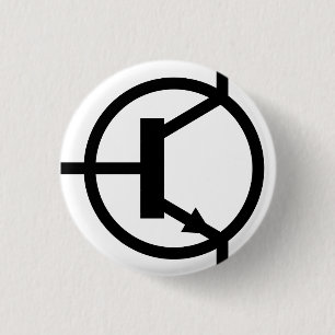 Macaron Rond 2,50 Cm Boton Transistor NPN