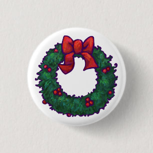 Macaron Rond 2,50 Cm Boughs de Holly