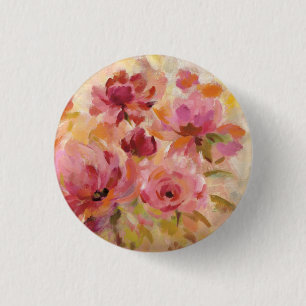 Macaron Rond 2,50 Cm Bouquet des roses