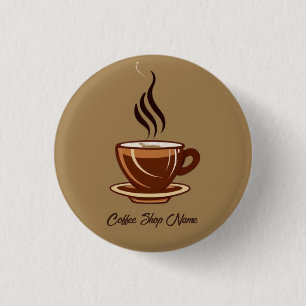 Macaron Rond 2,50 Cm Boutique de café minimal moderne
