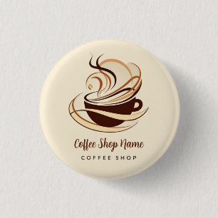 Macaron Rond 2,50 Cm Boutique de café minimal moderne