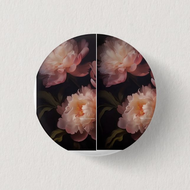 Macaron Rond 2,50 Cm Bouton  (Devant)