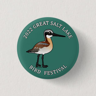 Macaron Rond 2,50 Cm Bouton 2022 du Great Salt Lake Bird Festival