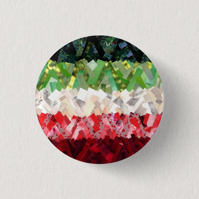 Macaron Rond 2,50 Cm Bouton Abrosexuel (Devant)